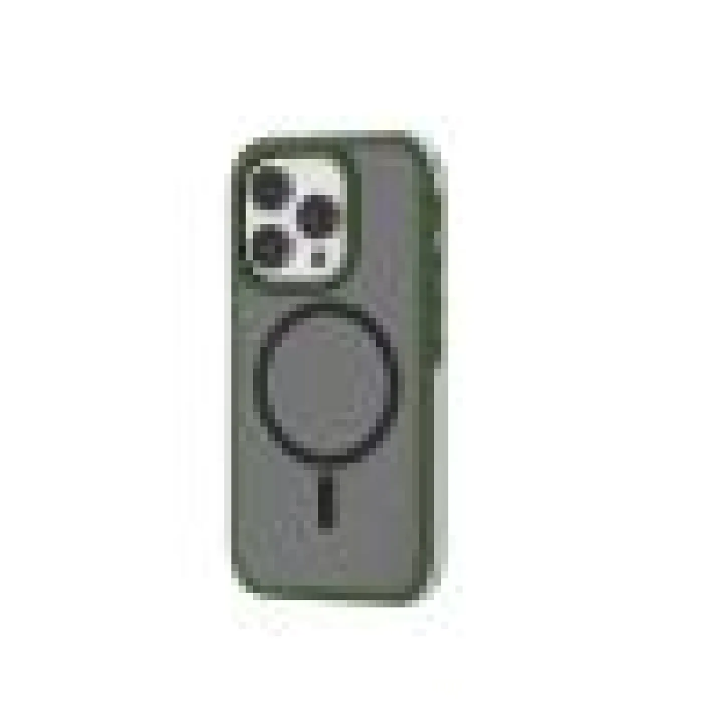 CAPA CELULAR PREMIUM IP15 6.7 PRO-MAX  VERDE FOSCO