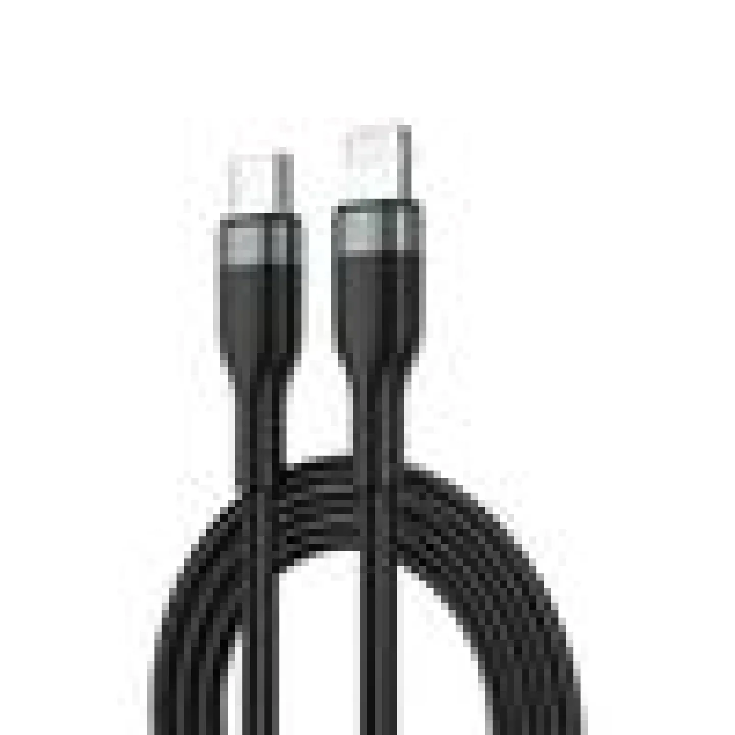 CABO CONCISE - TIPO-C X LIGHTNING - 30W - 200 cm PRETO