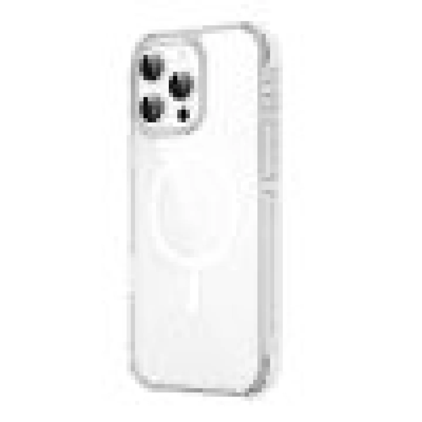 CAPA HYBRID ULTRA - IPHONE 16 PRO MAX - MAGSAFE - TRANSP/BCO 8509