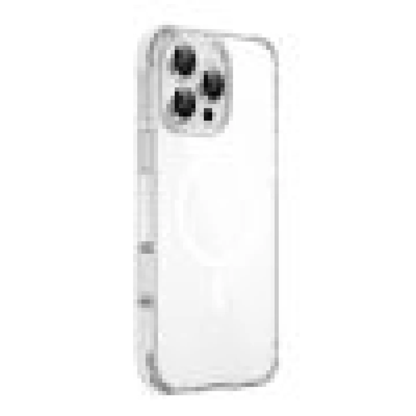 CAPA HYBRID ULTRA - IPHONE 16 PRO MAX - MAGSAFE - TRANSP/BCO 8509