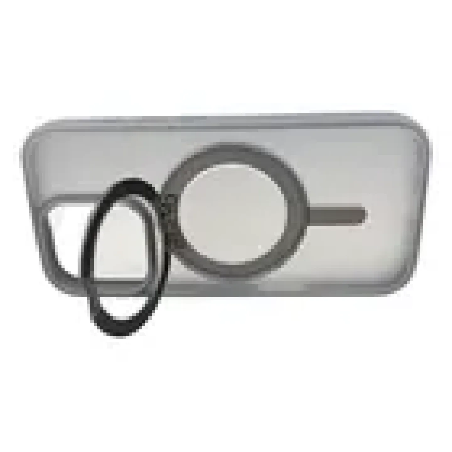CAPA - ARMOR ULTRA COM SUPORTE - IPHONE 16 PRO MAX - MAGSAFE CINZA 8462