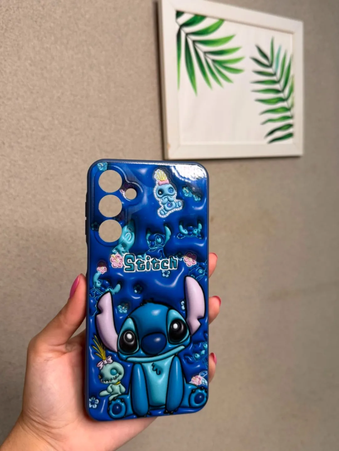 Capa Celular  Estampada 3D Samsung Galaxy A16 – STITCH