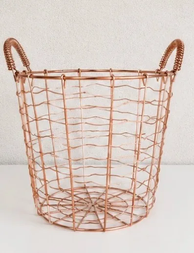Cesta de Metal Cromada