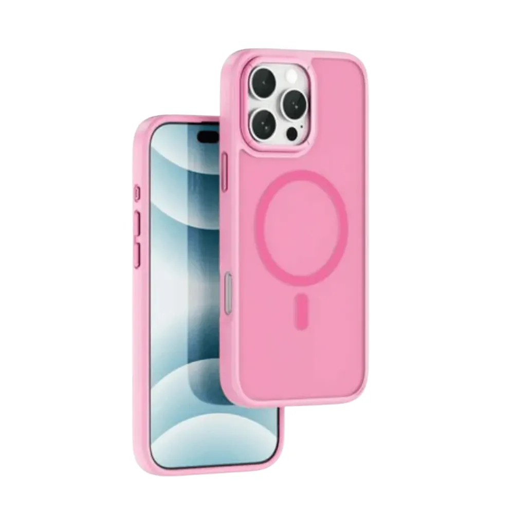 Capa celular WiWu ARMOR PRO IP16  PRO - MAGSAFE  Rosa